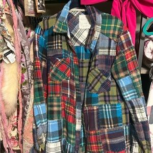 Free people Lost in plaid